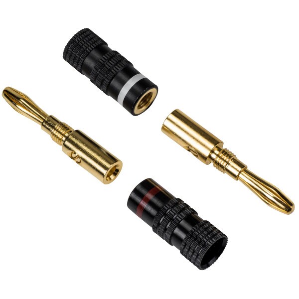 Main product image for Banana Plug with Dual Set Screws and Black Aluminu 091-3626